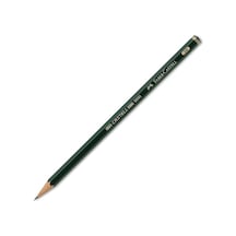 Faber-Castell 9000 3B Dereceli Kurşun Kalem Yeşil Renk