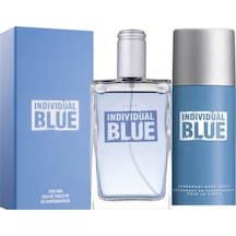 ﻿Avon Individual Blue Erkek Parfüm EDT 100 ML + Individual Blue Erkek Sprey Deodorant 150 ML