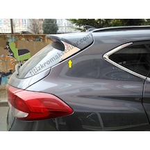 Hyundaı Tucson 2015-2017 Krom Arka Tavan Köşe Üçgen Çıtası 2 P.