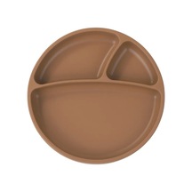 Oioi Silikon Tabak Vakum Tabanlı Porsiyon 6+ Ay Woody Brown