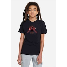 Tshirthane Star Wars Baskılı Unisex Çocuk Siyah T-Shirt (534608211)