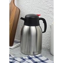 Tr 12 Saat Dayanıklı Termos - Çift Katlı Çelik Çay Termosu - 2 Litre Diğer