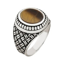 Taja Erkek Yüzük Gümüş 925 Modern Tasarım 45629