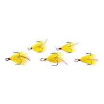 Mustad 611122 No:8 3lü İğne Sarı Tüylü 5li Pkt Standart