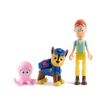 Paw Patrol 3 Lü Figür Seti 6072983 Chase Ve Cap'n Turbot Cicciobello
