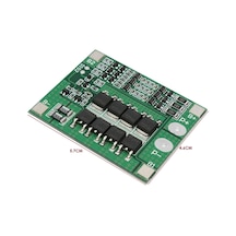 Pil Şarj Koruma Kartı Bms 18650 Lityum 25a 3s