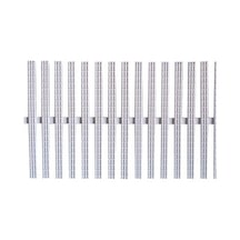 Gemaş Havuz Savak Kanal Izgarası Plastik 15 cm Tek Geçme (1 metre