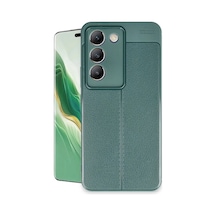 Vivo V30 Lite 4g Uyumlu Kılıf Auto Focus Kapak - Koyu Yeşil