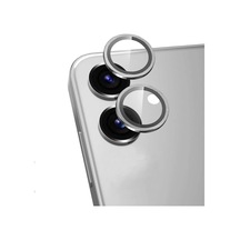 Samsung Galaxy Uyumlu A06 Raze Metal Kamera Lens Koruyucu Gümüş