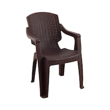 Mandella Golf Rattan Koltuk 6 Adet Kahverengi