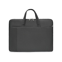 Naylon Dizüstü Bilgisayar Çantası, 15.6 İnç Kaliteli El Çantası, Ultra Hafif, Kolay Bakım, Klasik, Suya Dayanıklı Zenci, Diğer