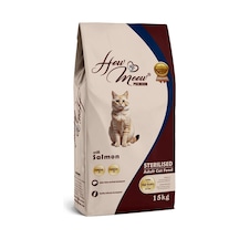 How Meow Kısırlaştırılmış Somonlu Yetişkin Kedi Kuru Maması 15 KG