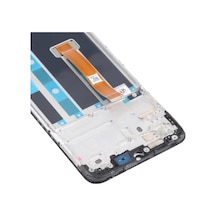 Oppo A15 Ekran Dokunmatik Çıtalı Siyah