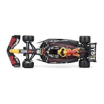 Bburago 1:24 2023 Yarış Oracle Red Bull Rb19 Verstappen İle Döküm Araba 1 Figür Açık Bej
