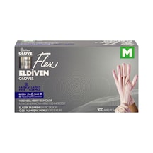 Flex Eldiven Krem M Beden 100'lü - 5 Adet Tarı