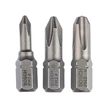 Bosch 3 Parçalı Extra Hard Serisi Vidalama Ucu Seti PH123*25 mm 2607001752