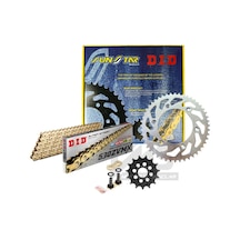 Did Zvmx-Sunstar 2002-2007 Honda CB 900 Hornet Uyumlu Zincir Dişli Set Gold (Sarı) Renk