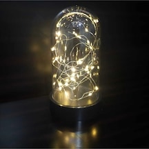 PERİ LEDLİ DEKORATİF LED FANUS Şeffaf