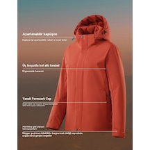 Yeni Tarz Kadife Ve Kalınlaştırılmış Ceket Kırmızı