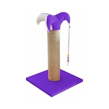 Kedi Tırmalama Tahtası 70 Cm Mor