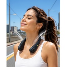 Taşınabilir Boyun Fanı 4 Fanlı Turbo Sistem Uczzzbl9boyunfanı-4