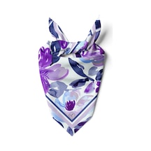 Bohem Mor Esinti Desen 55x55cm Bandana/fular Çok Renkli