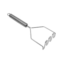 Paslanmaz Metal Patates Ezici 29 Cm Gri - Thn74012 Siyah