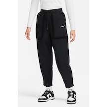 Nike Sportswear Essential Büyük Beden Yüksek Bel Kadın Eşofman Altı Siyah