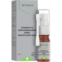 Venatura Vitamin B12 Metilkobalamin Sprey Takviye Edici Gıda 20 ML