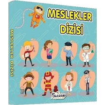 Meslekler Dizisi Seti - 9 Kitap Takım- Teleskop Popüler Bilim