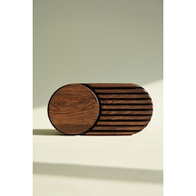 Fam Wood Art Doğal Ahşap Dekoratif Kahvelik , Sunumluk , Yağdanlık %100 Çam Kahverengi