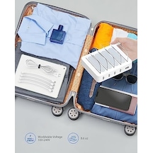 Soopii Cs40 48w 4 Port Masaüstü Usb Çoklu Şarj İstasyonu