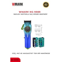 Ng-9009 Mavi Maglev Motorlu Saç Kesme Makinesi Güç, Hız Ve Hassasiyet Tek Bir Makinede 2 Saat