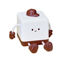 Szypzstore Gece Lambası Pat Lambası Başucu Lambası Yatak Odası Atmosfer Lambası Yaratıcı Sevimli Uyku Lambası Atmosfer Işığa Duyarlı Wkfaıf Beyaz