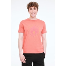 Lumberjack Ml Wood 11urb43-067 5pr Nar Çiçeği Erkek Kısa Kol T-shirt 000000000102054780 Kırmızı