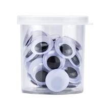 Oynar Göz, Siyah/beyaz, 12 Mm, 12 'li