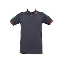 Ssm Çizgili Polo Yaka Füme Tshirt