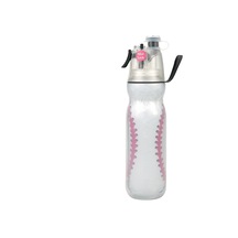 470ml Yaz Açık Hava Sporları Eğitim Spreyi Soğutma Su Bardağı, Renk: Beyzbol 3 Katmanlı Çok Renkli