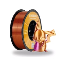 Kingroon Çift Renk Altın - Mor Pla Silk Filament 1.75 Mm 1000gr