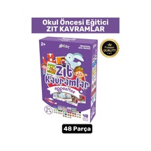 Preschool Eğitici Öğretici Zeka Dil Bilgisi Geliştirici Okul Öncesi Eğlenceli Zıt Kavramlar
