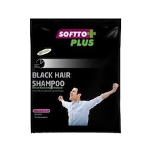 Softto Plus Şampuan 25ml. Black Hair Tüm Saç Tipleri