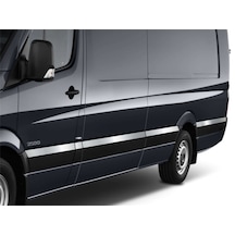Mercedes Sprinter W906 Ncv3 Yan Kapı Çıtası 10 Prç Krom K.Ş   200
