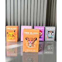 New Block Bricks 3d Puzzle Yapı Blokları Seti - Aslan Kral Simba