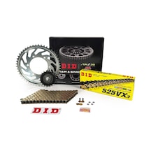 Zincir Dişli Seti Bmw F 800 R 800 Cc 2009-2014 / Bmw / F 800 R / 800cc / Zincir: Dıd-525vx3 Gold -120 / Ön Dişli: Jt 20t / Arka Dişli: Sunstar 47t / 2009-2010-2011-2012-2013-2014-2015-2016-2017-2018 1.Resim