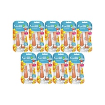 Gillette Venus Riviera Kullan At Kadın Tıraş Bıçağı 9 x 2'li