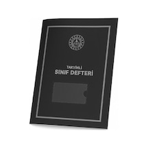 Gülpaş Takvimli Sınıf Defteri Siyah Plastik Kapak İlkokul 390