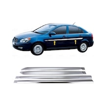 HYUNDAI ACCENT ERA YAN KAPI ÇITASI PASLANMAZ ÇELİK KROM 4 PRÇ