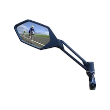 Bike Sky Meachow - Me005-b-l Sol Ayna - Lens:mavi Geniş Açı, 360 Ayarlı, Reflektörlü, Katlanabilir Kol:22.2m