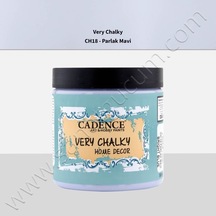 Cadence Very Chalky Mobilya Boyası 500 Ml. Ch18 Parlak Mavi