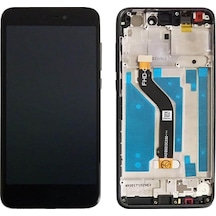 Huawei P9 Lite 2017 Lcd Ekran Dokunmatik Siyah Çıtalı